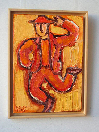 Krzysztof Kokoryn : Little dancer : Oil on Canvas
