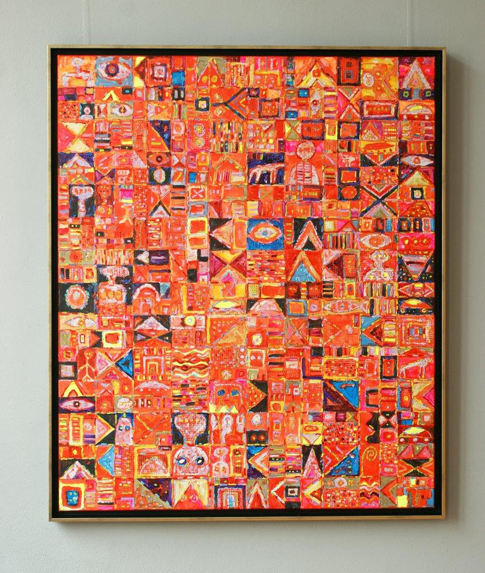 Krzysztof Pająk - Alla Stretta (Oil on Canvas | Wymiary: 105 x 125 cm | Cena: 7500 PLN)