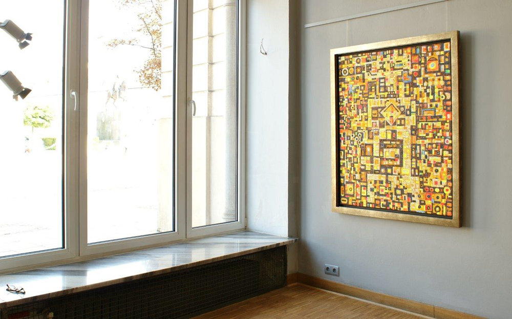 Krzysztof Pająk - Desert treasure (Oil on Canvas | Size: 114 x 134 cm | Price: 7800 PLN)