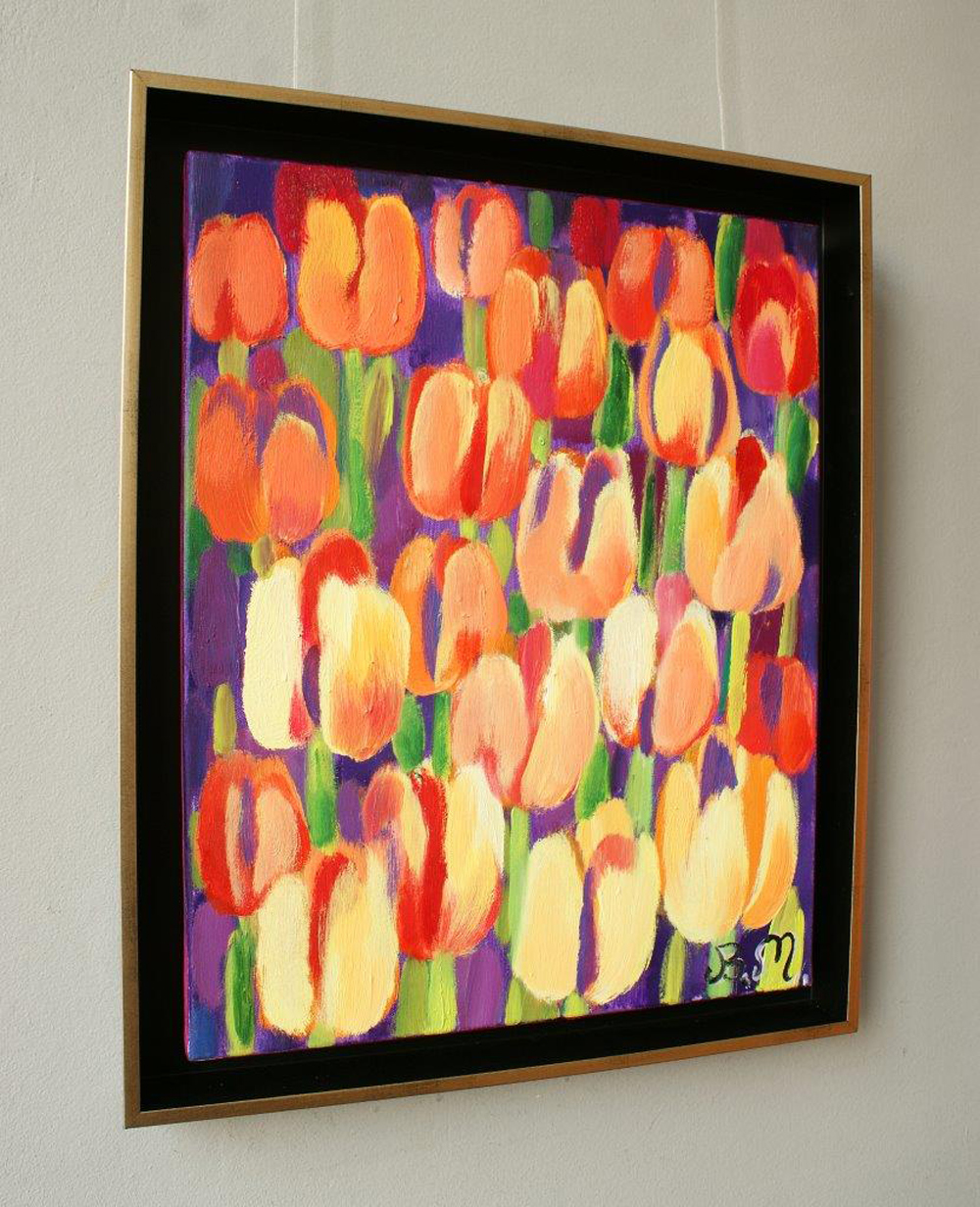 Beata Murawska - Orange morning (Oil on Canvas | Wymiary: 46 x 56 cm | Cena: 3400 PLN)