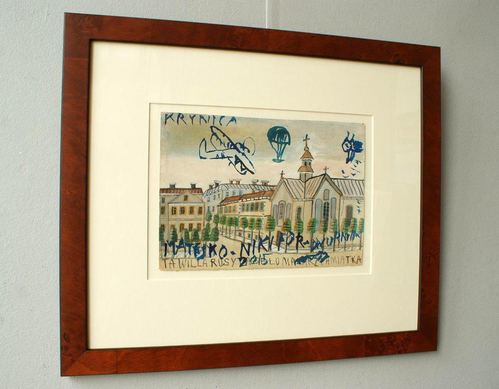Edward Dwurnik - Krynica (Watercolour on paper | Size: 48 x 42 cm | Price: 1500 PLN)