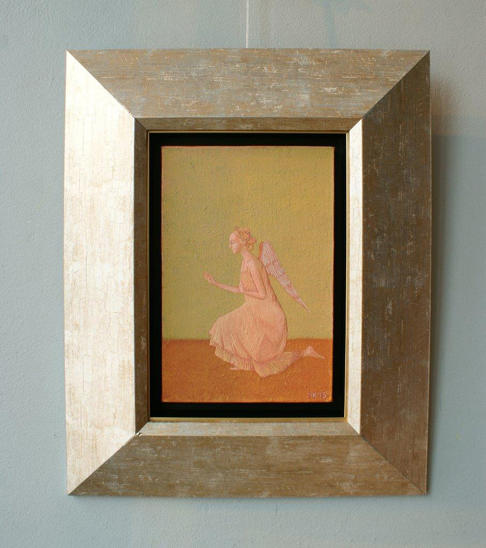 Mikołaj Kasprzyk - Angelic tribute (Oil on Canvas | Größe: 41 x 51 cm | Preis: 1500 PLN)