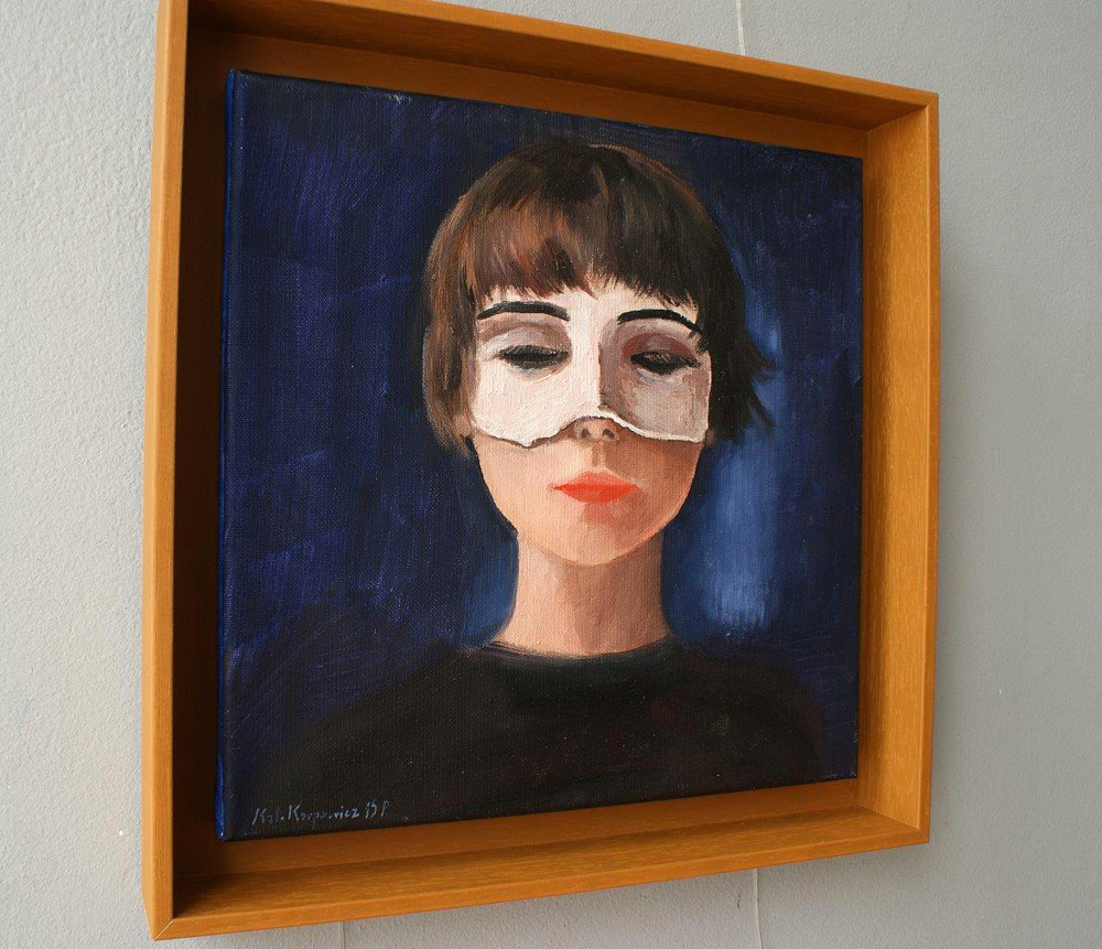 Katarzyna Karpowicz - Euridice (Oil on Canvas | Size: 36 x 36 cm | Price: 3200 PLN)