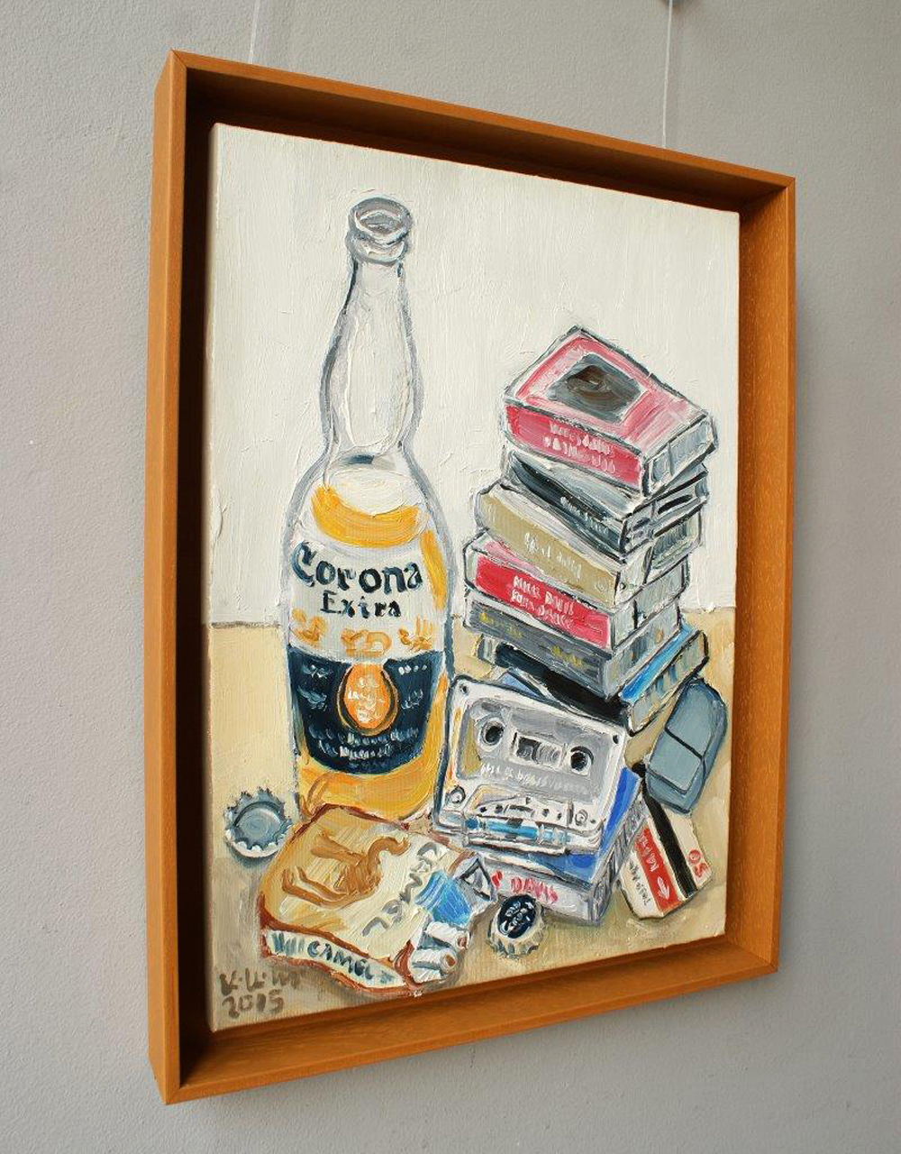 Krzysztof Kokoryn - Old school still life (Oil on Canvas | Größe: 39 x 51 cm | Preis: 3500 PLN)