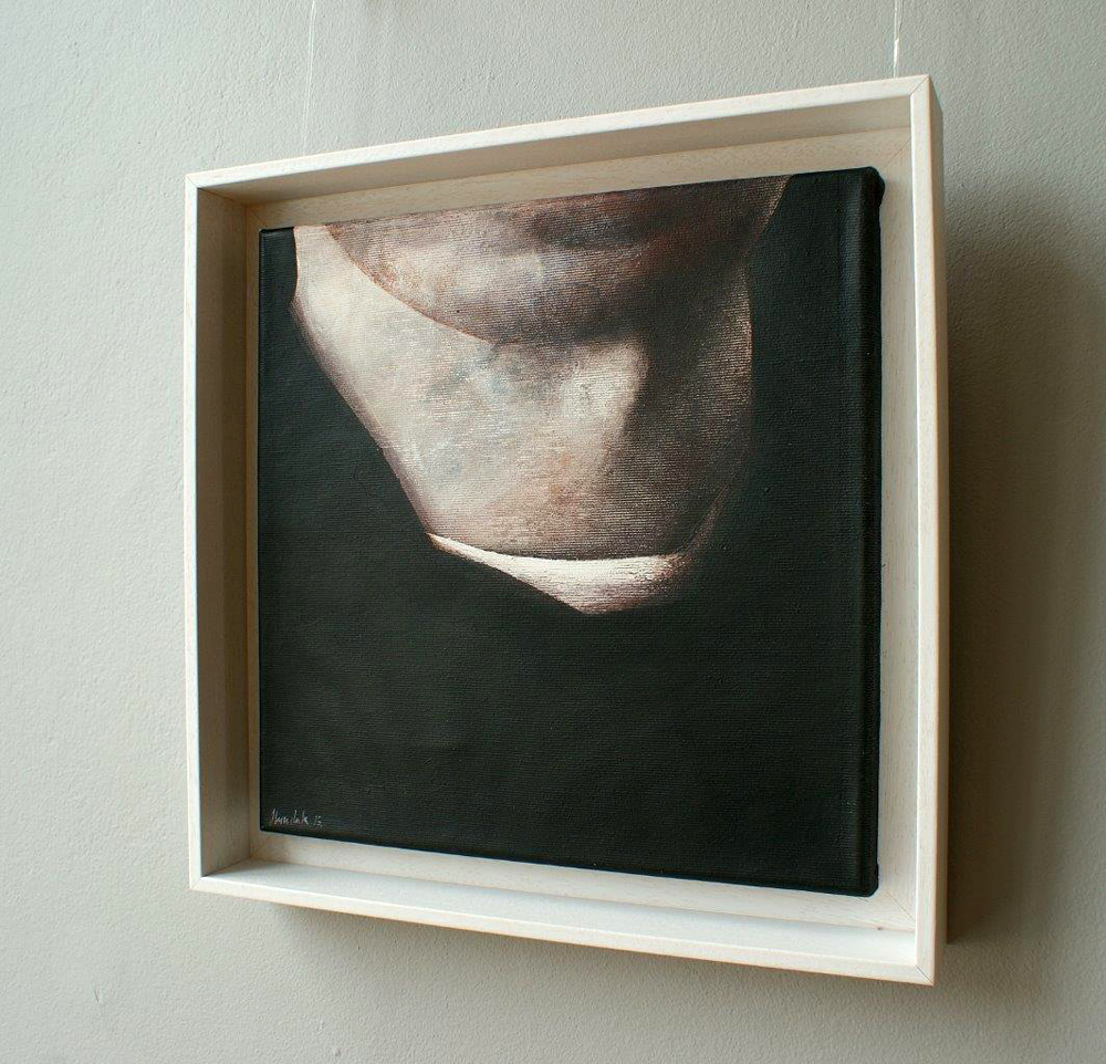 Łukasz Huculak - Fragment No. 4 (Oil on Canvas | Wymiary: 36 x 36 cm | Cena: 2800 PLN)