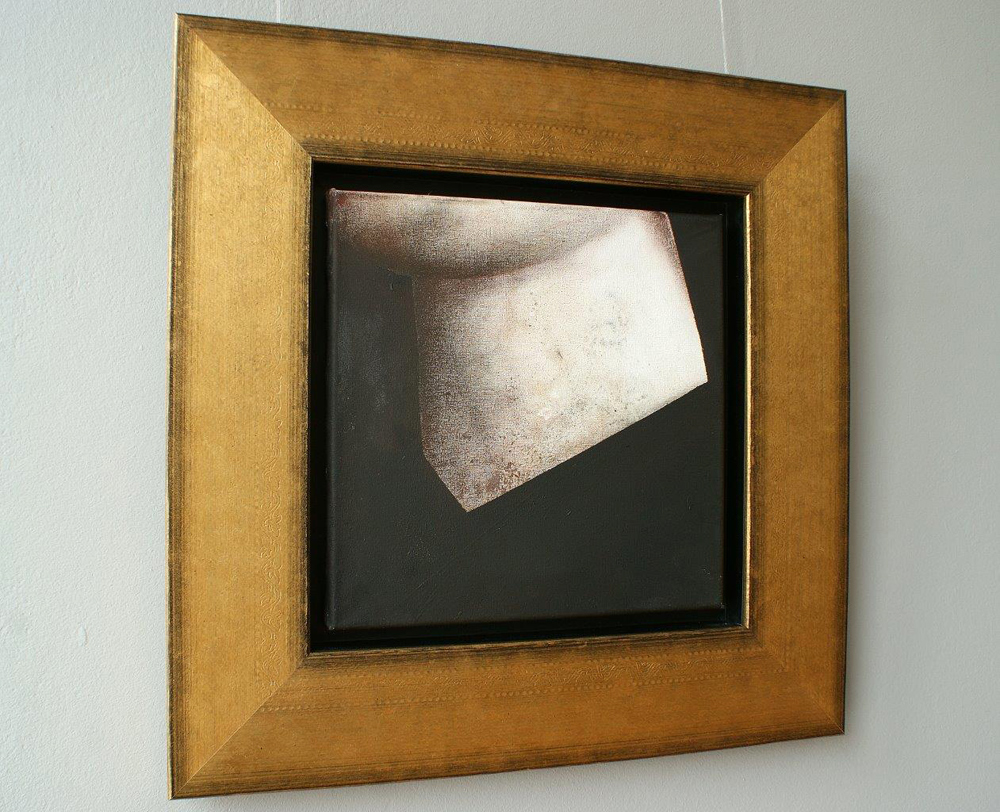 Łukasz Huculak - Fragment No. 5 (Oil on Canvas | Wymiary: 52 x 52 cm | Cena: 3200 PLN)