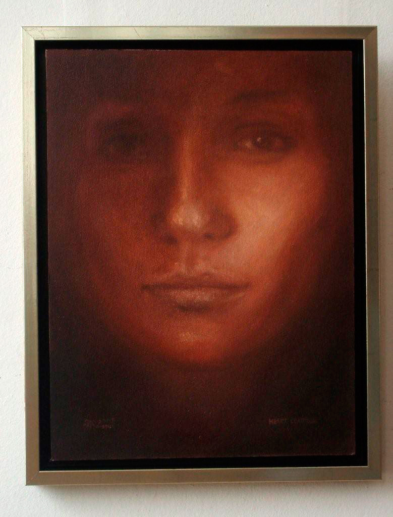 Adam Korszun - Heart control (Oil on Canvas | Größe: 35 x 45 cm | Preis: 1600 PLN)
