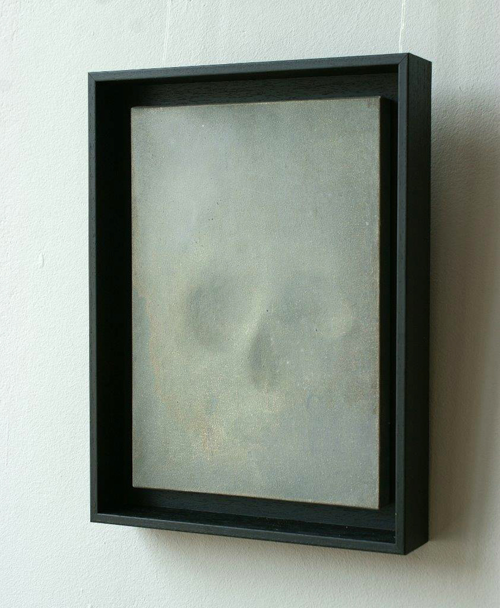 Łukasz Huculak - Skull No. 7 (Tempera on panel | Size: 27 x 36 cm | Price: 2300 PLN)