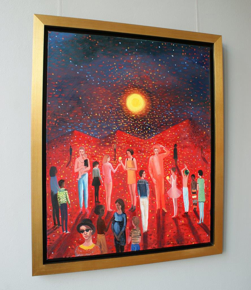 Katarzyna Karpowicz - The other planet (Oil on Canvas | Größe: 95 x 114 cm | Preis: 8000 PLN)