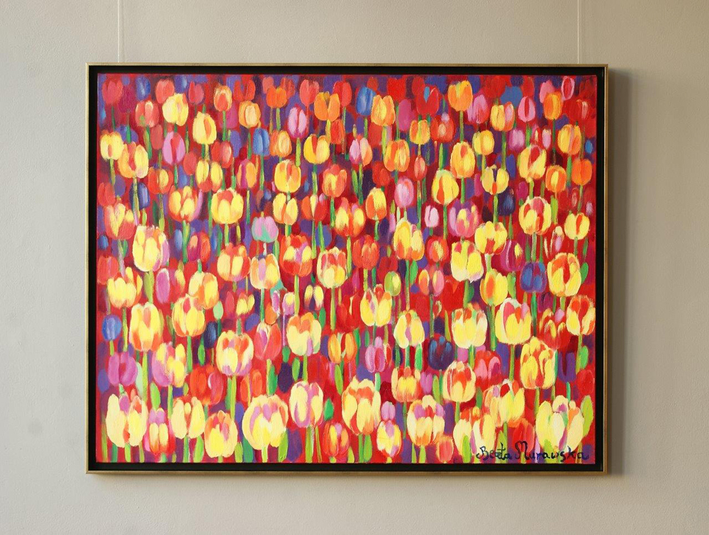 Beata Murawska - Indian summer (Oil on Canvas | Size: 151 x 119 cm | Price: 7000 PLN)