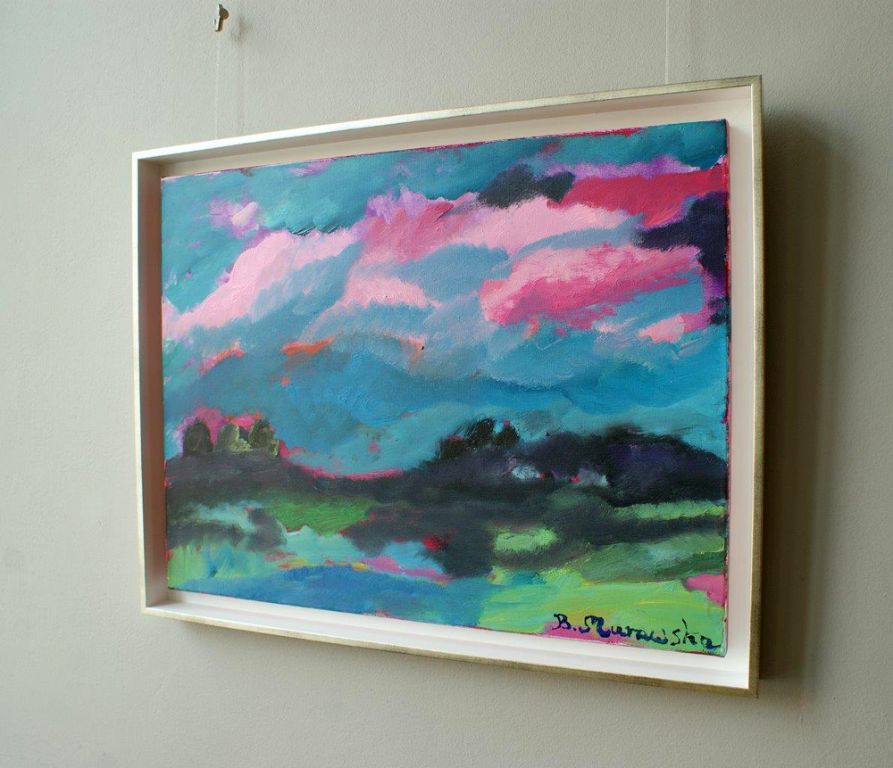 Beata Murawska - Landscape (Oil on Canvas | Size: 71 x 56 cm | Price: 3500 PLN)