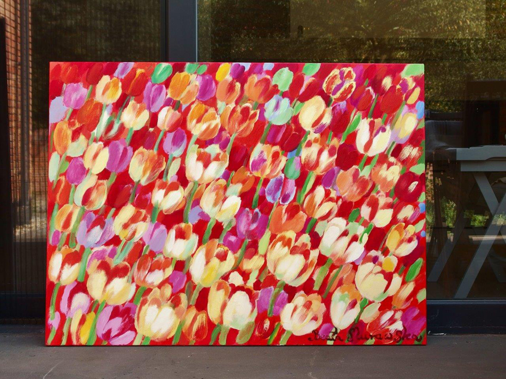 Beata Murawska - Spring obsession (Oil on Canvas | Size: 120 x 90 cm | Price: 6000 PLN)