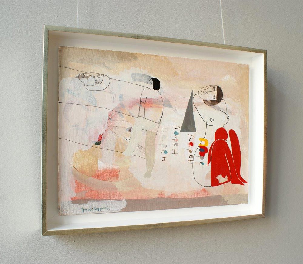 Jacek Cyganek - Laurent (Tempera on canvas | Size: 46 x 36 cm | Price: 2500 PLN)