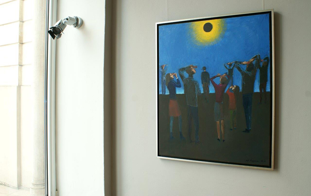 Katarzyna Karpowicz - Eclipse (Oil on Canvas | Größe: 86 x 105 cm | Preis: 6800 PLN)