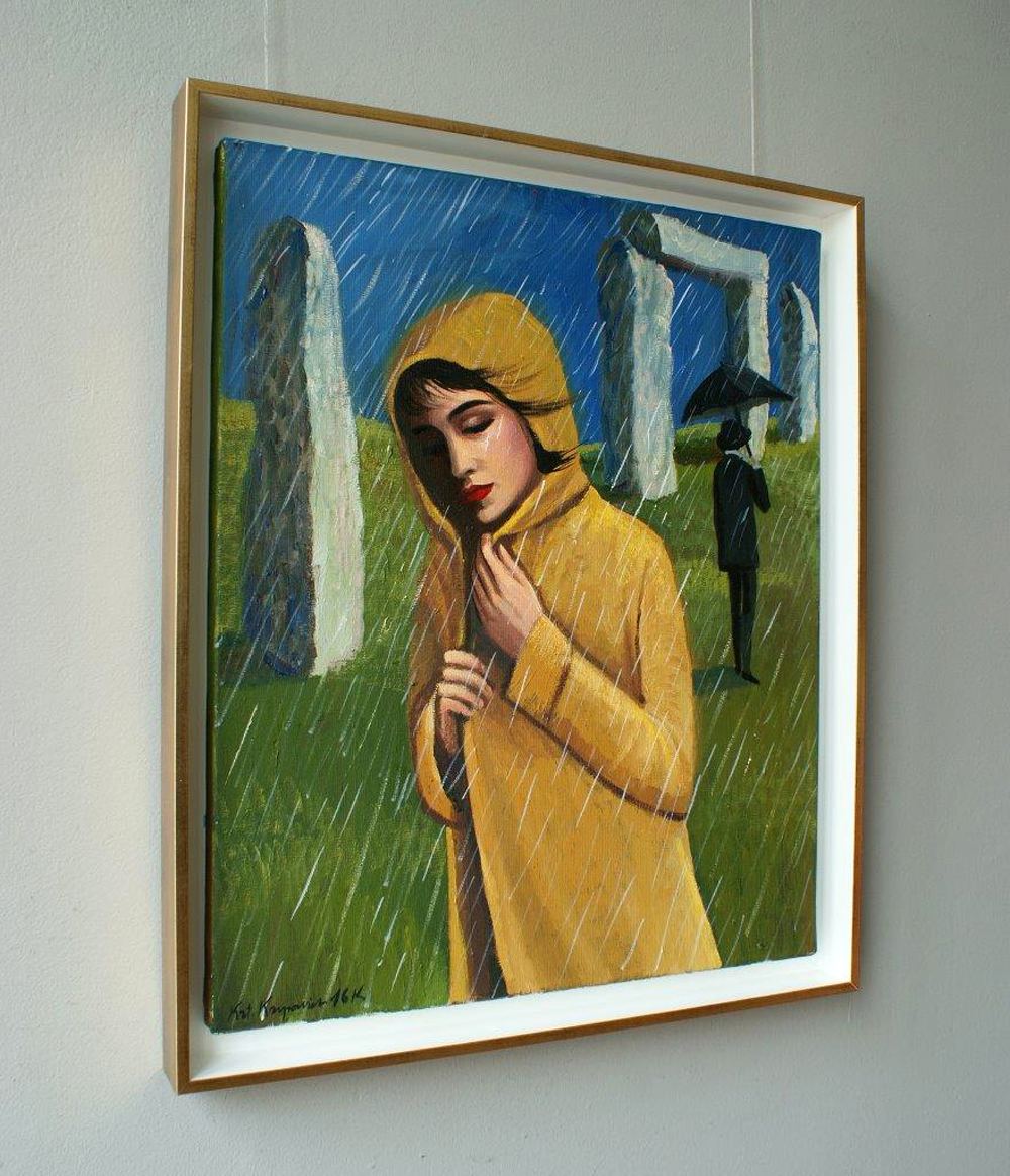Katarzyna Karpowicz - English weather (Oil on Canvas | Size: 56 x 66 cm | Price: 6500 PLN)