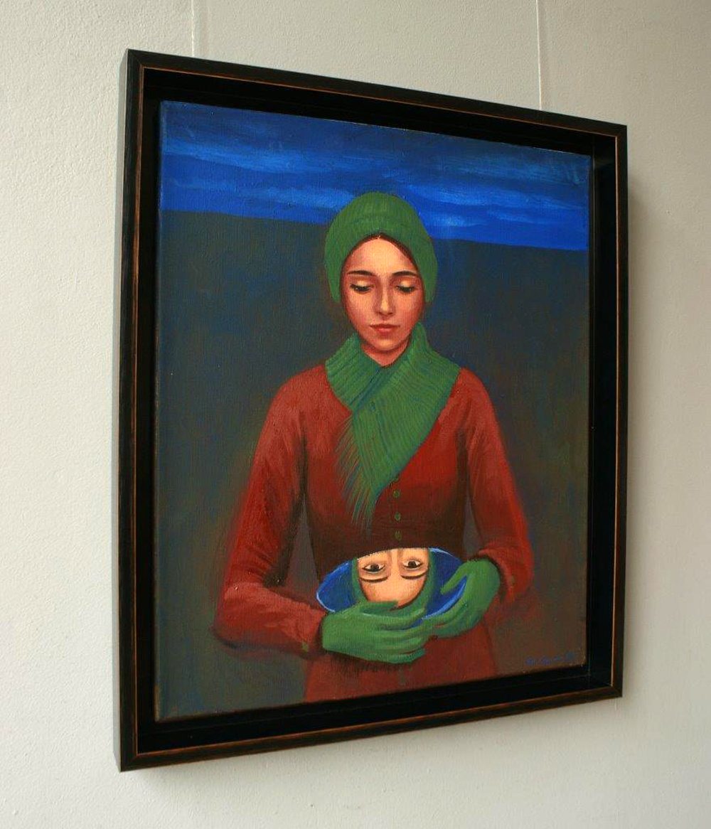 Katarzyna Karpowicz - Look (Oil on Canvas | Größe: 58 x 68 cm | Preis: 6500 PLN)