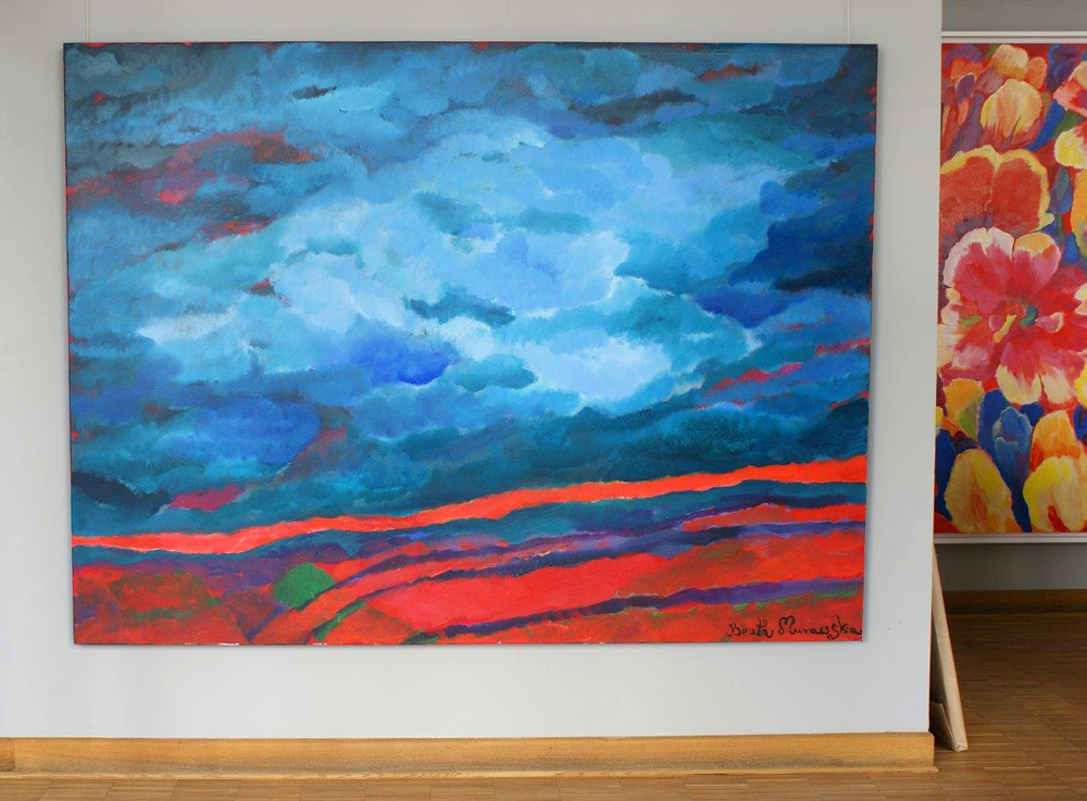 Beata Murawska - Heat (Oil on Canvas | Wymiary: 200 x 150 cm | Cena: 12000 PLN)