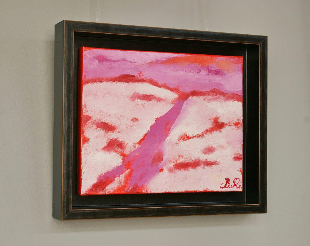 Beata Murawska - Pink landscape (Oil on Canvas | Size: 38 x 32 cm | Price: 3000 PLN)