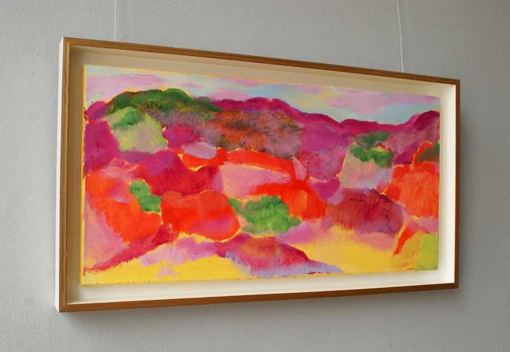 Beata Murawska - Sweltering (small version) (Oil on Canvas | Größe: 66 x 36 cm | Preis: 4000 PLN)