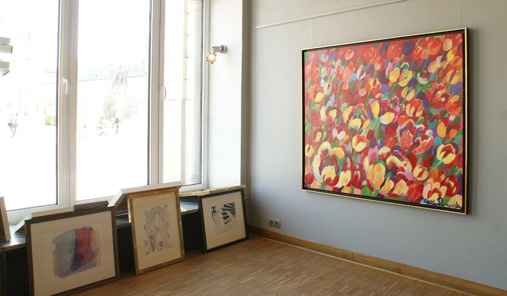 Beata Murawska - Spring breeze (Oil on Canvas | Size: 156 x 136 cm | Price: 7500 PLN)