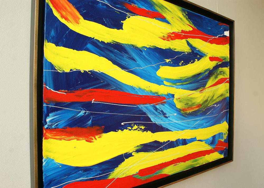 Edward Dwurnik - Abstract painting No 351 (Oil on Canvas | Size: 106 x 79 cm | Price: 11000 PLN)