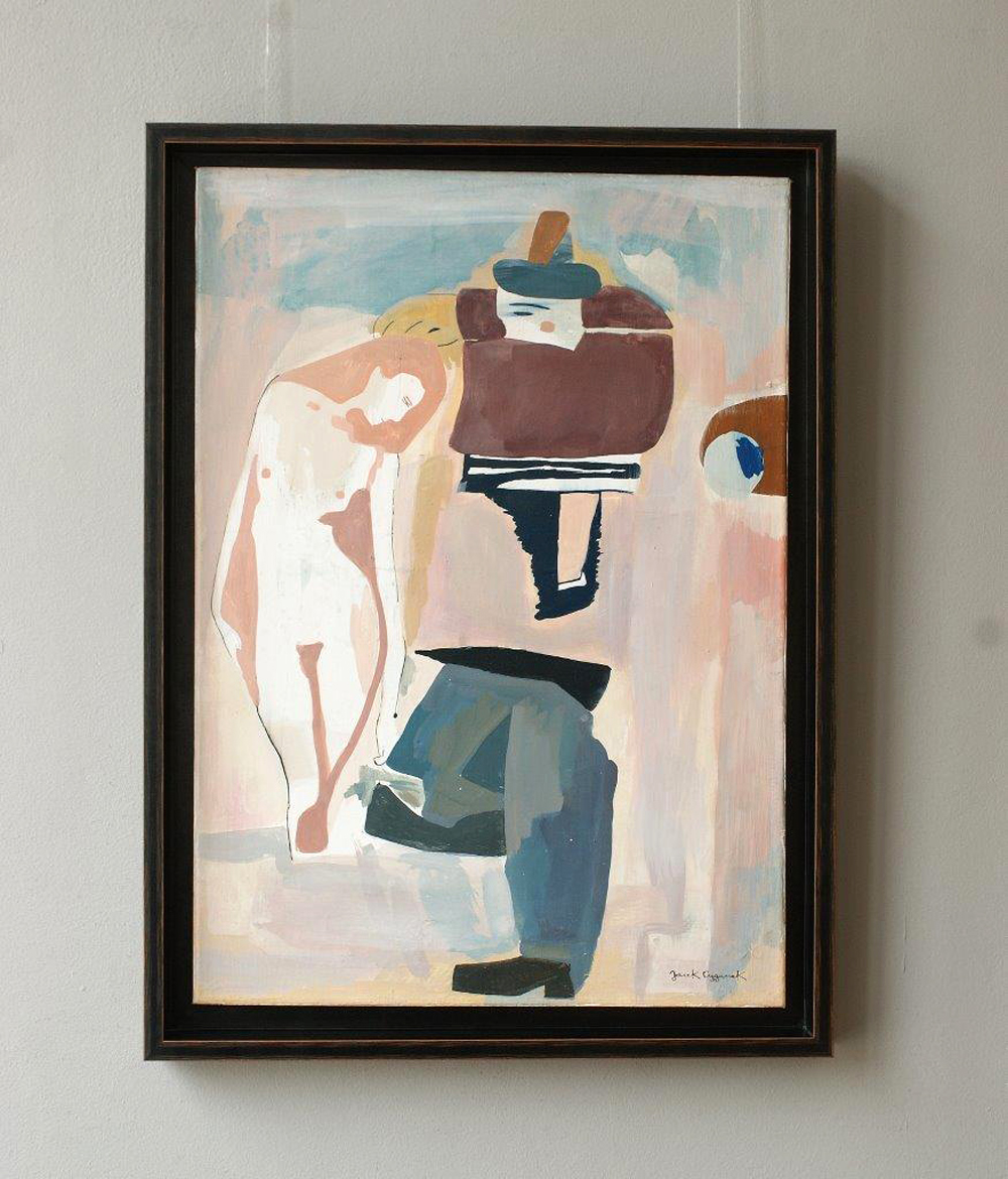 Jacek Cyganek - I have some experience in that matter (Tempera on canvas | Size: 59 x 79 cm | Price: 3000 PLN)