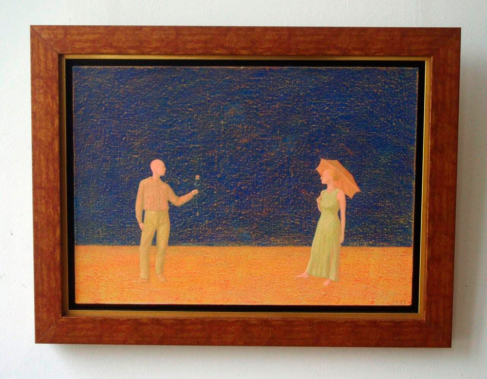 Mikołaj Kasprzyk - Rose (Oil on Canvas | Wymiary: 67 x 51 cm | Cena: 3500 PLN)