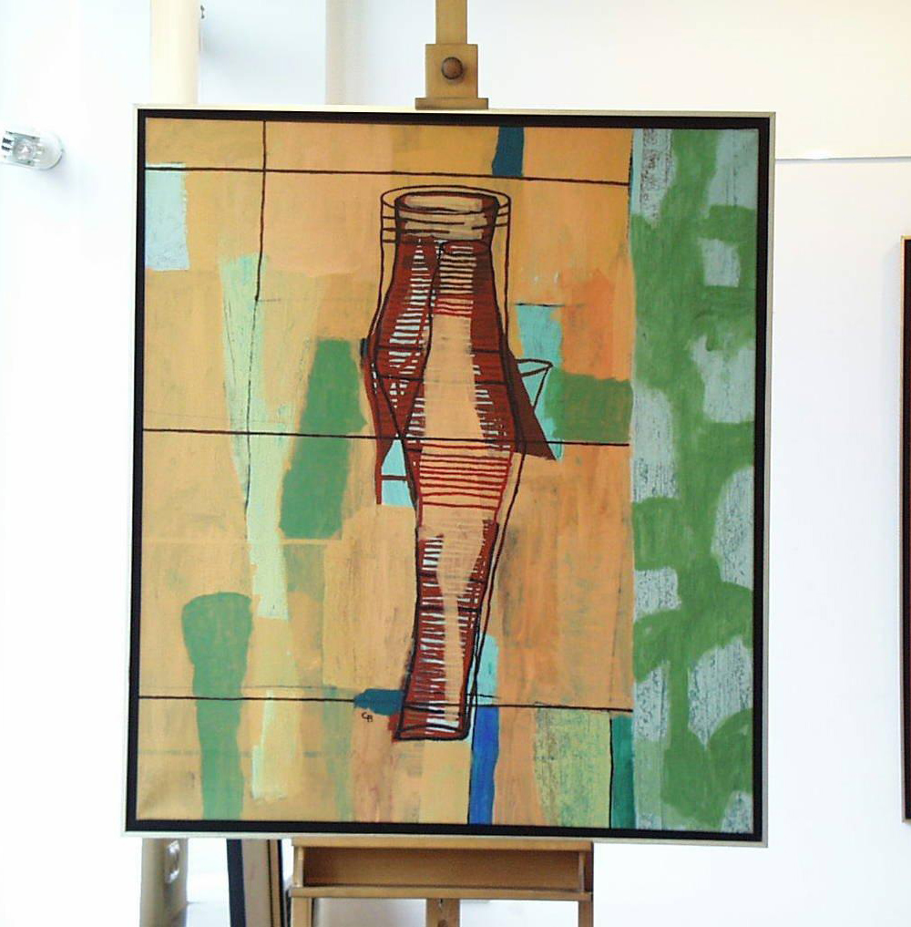 Ciro Beltrán - Gatos en pareja (Oil on Canvas | Size: 103 x 119 cm | Price: 10000 PLN)
