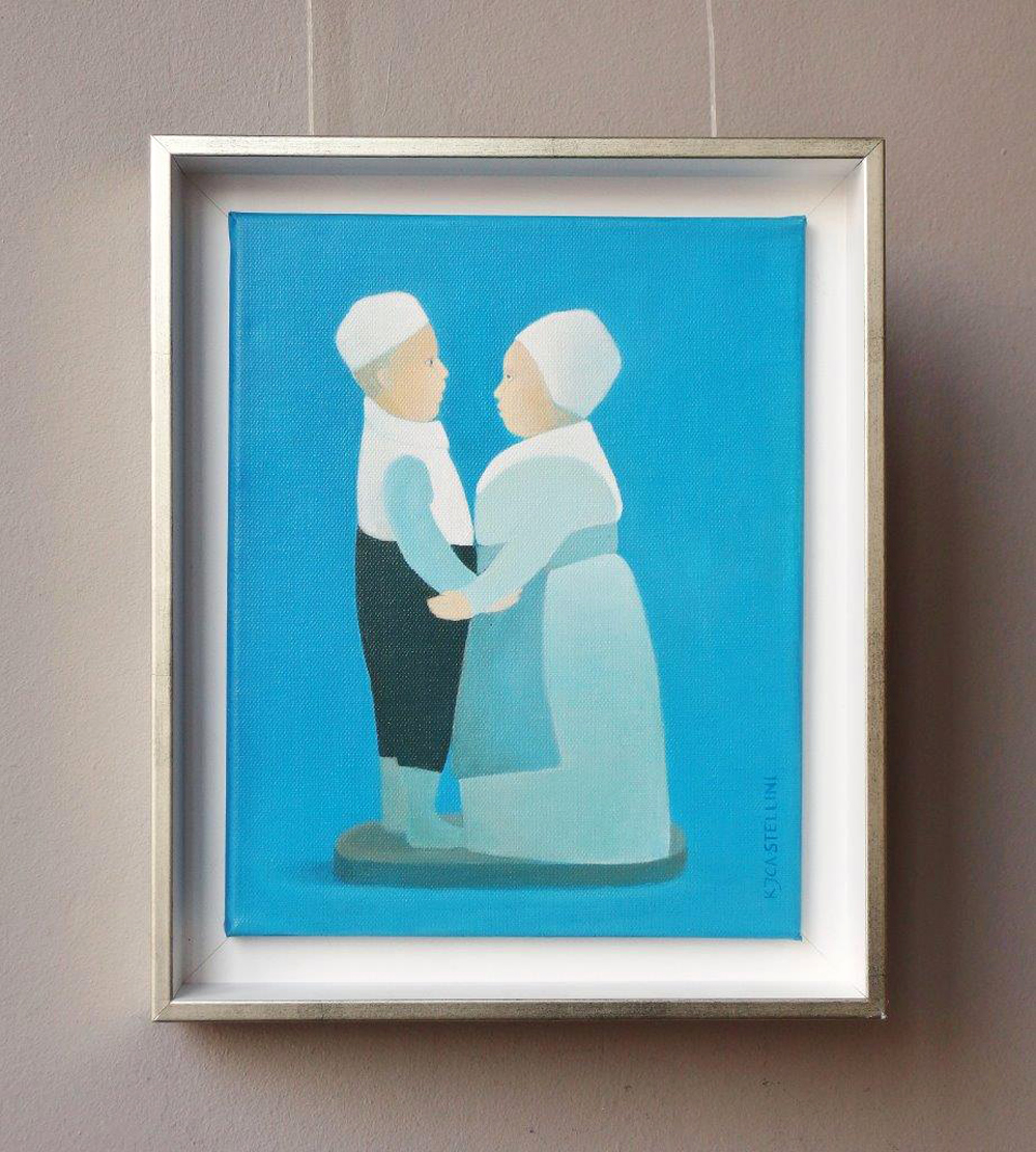 Katarzyna Castellini - Grandma and Grandpa (Oil on Canvas | Wymiary: 30 x 36 cm | Cena: 1300 PLN)