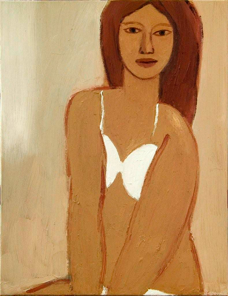Krzysztof Kokoryn - Nude (Oil on Canvas | Wymiary: 50 x 65 cm | Cena: 7500 PLN)