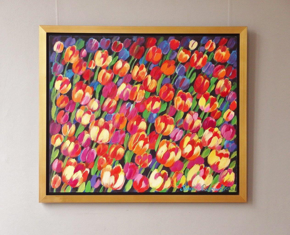 Beata Murawska - Hot wind (Oil on Canvas | Size: 134 x 114 cm | Price: 6800 PLN)