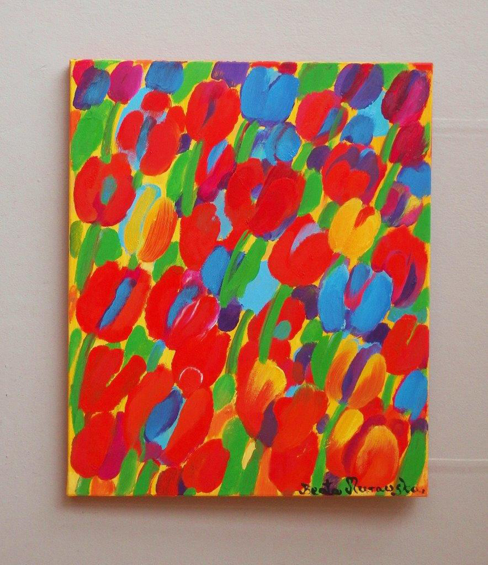 Beata Murawska - Red desire (Oil on Canvas | Size: 50 x 60 cm | Price: 3500 PLN)