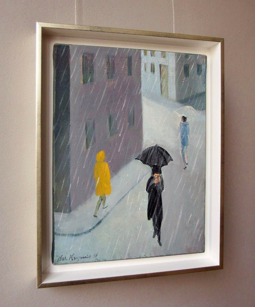 Katarzyna Karpowicz - Rain (Oil on Canvas | Size: 36 x 46 cm | Price: 4000 PLN)