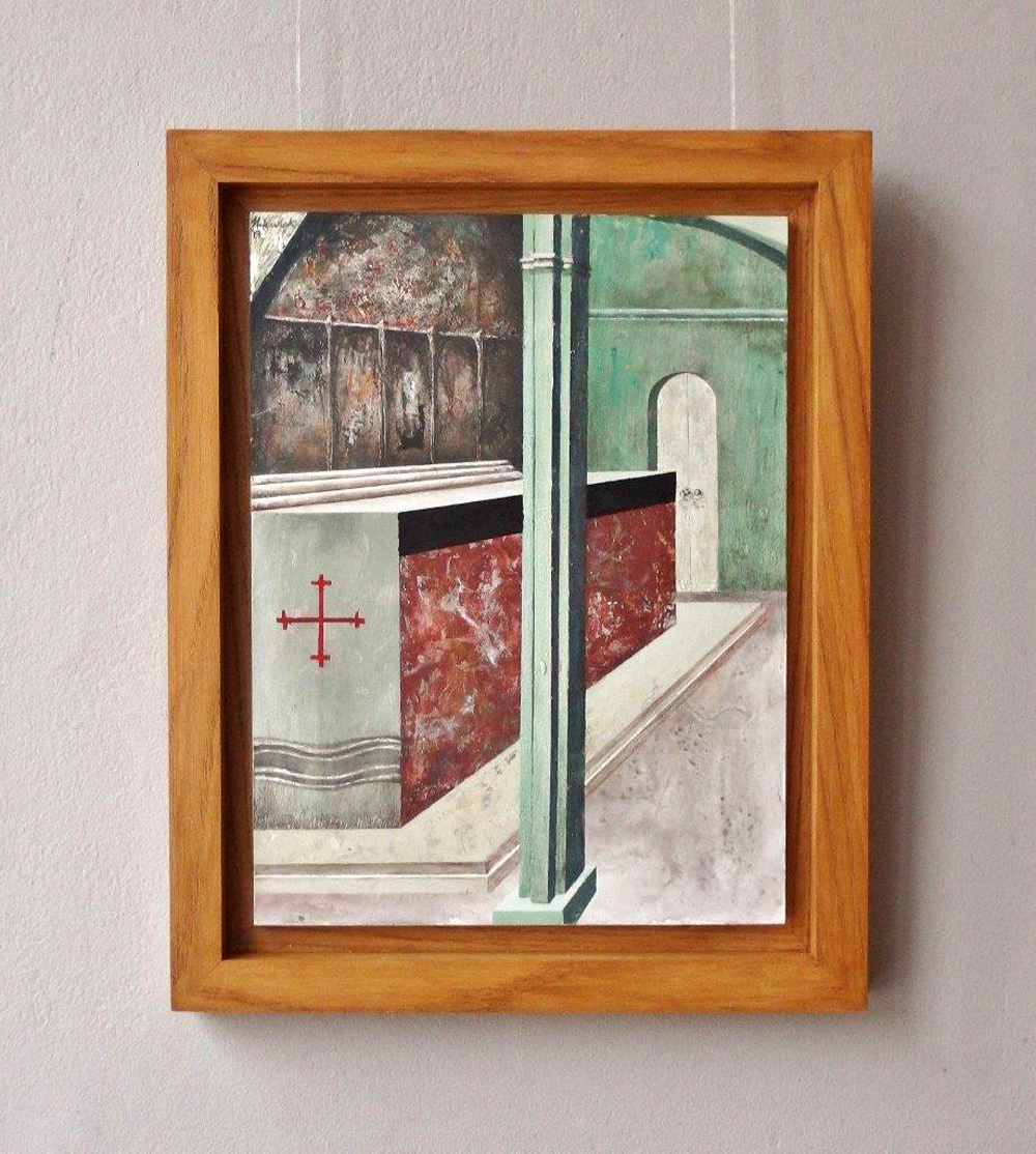 Łukasz Huculak - Saint Thomas Aquinas (Tempera on wood panel | Größe: 39 x 49 cm | Preis: 3800 PLN)