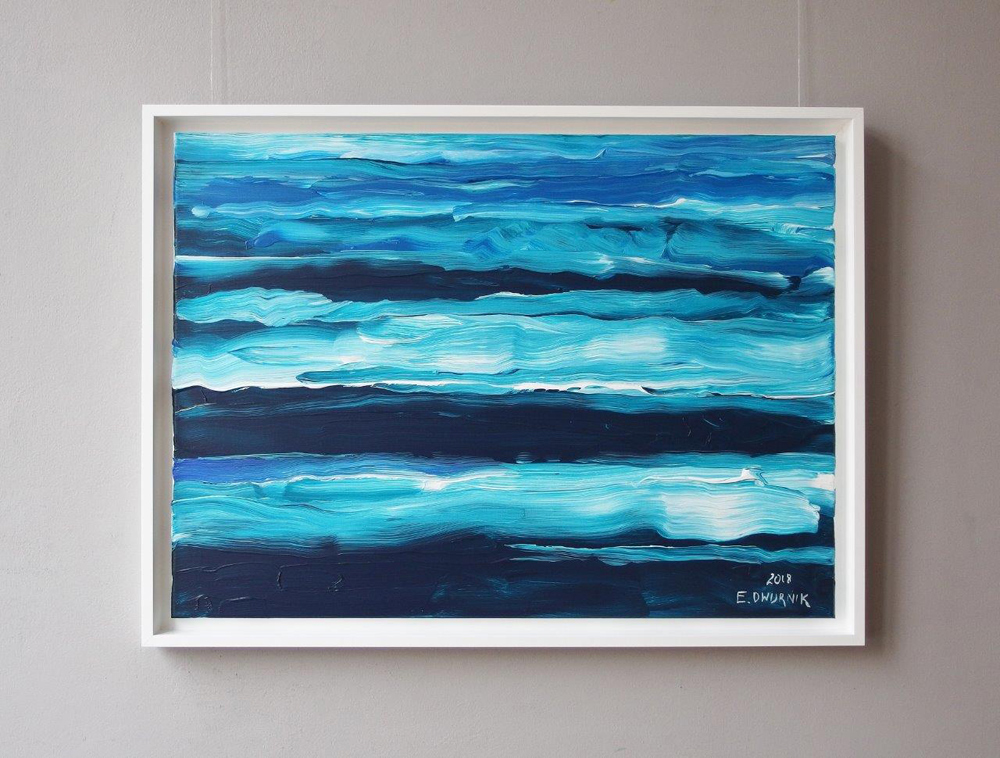Edward Dwurnik - Waves (Oil on Canvas | Size: 108 x 81 cm | Price: 12500 PLN)