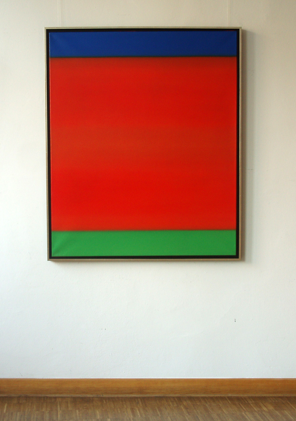 Anna Podlewska - Blue Red Green (Oil on Canvas | Wymiary: 105 x 125 cm | Cena: 6000 PLN)