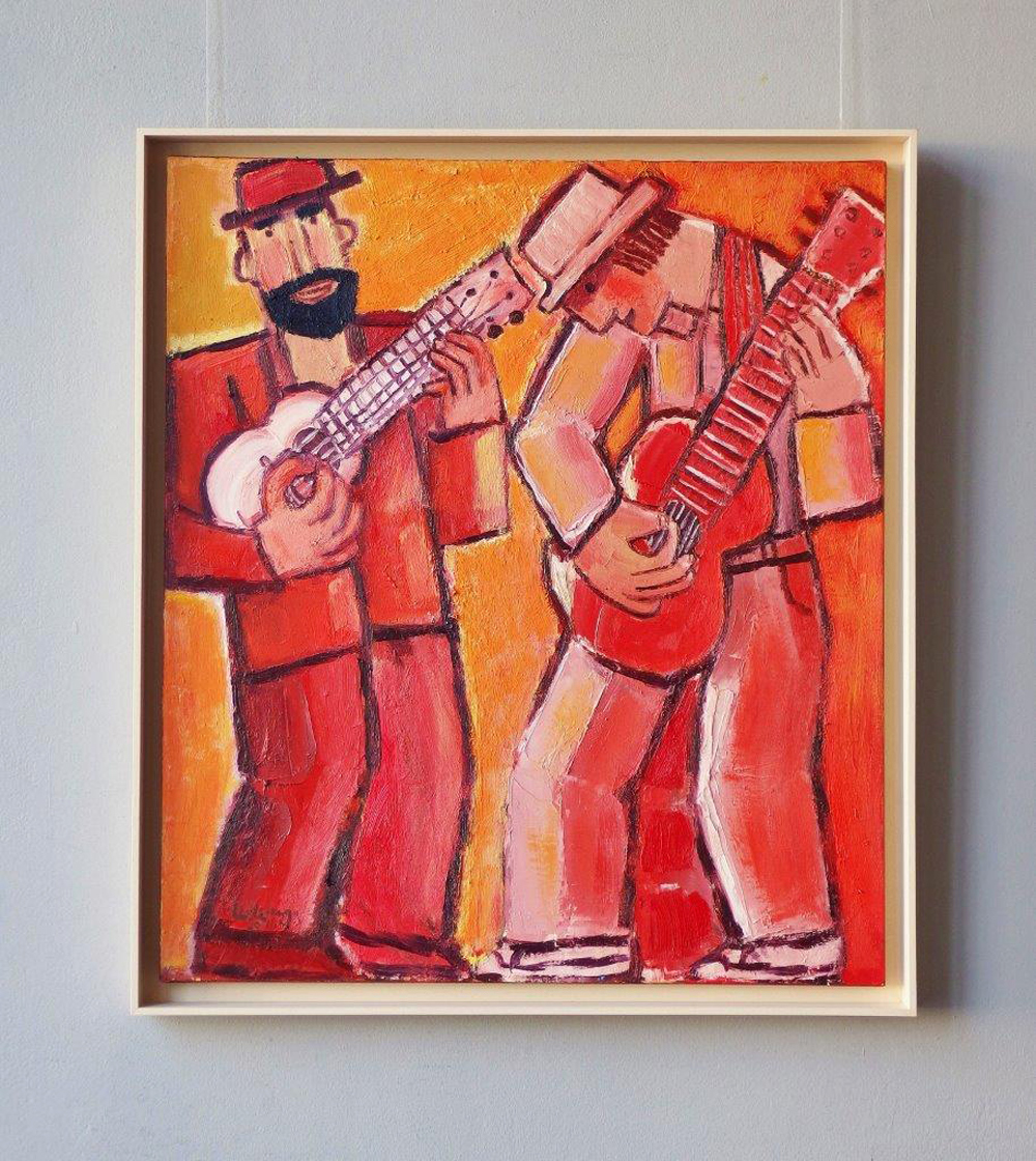 Krzysztof Kokoryn - Duo (Oil on Canvas | Größe: 76 x 86 cm | Preis: 6500 PLN)