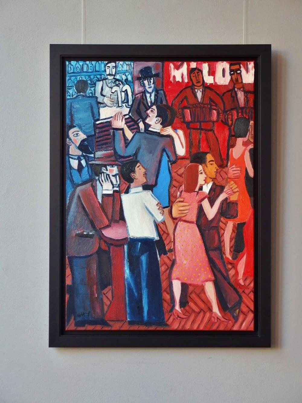 Krzysztof Kokoryn - Milonga (Oil on Canvas | Wymiary: 84 x 114 cm | Cena: 6500 PLN)