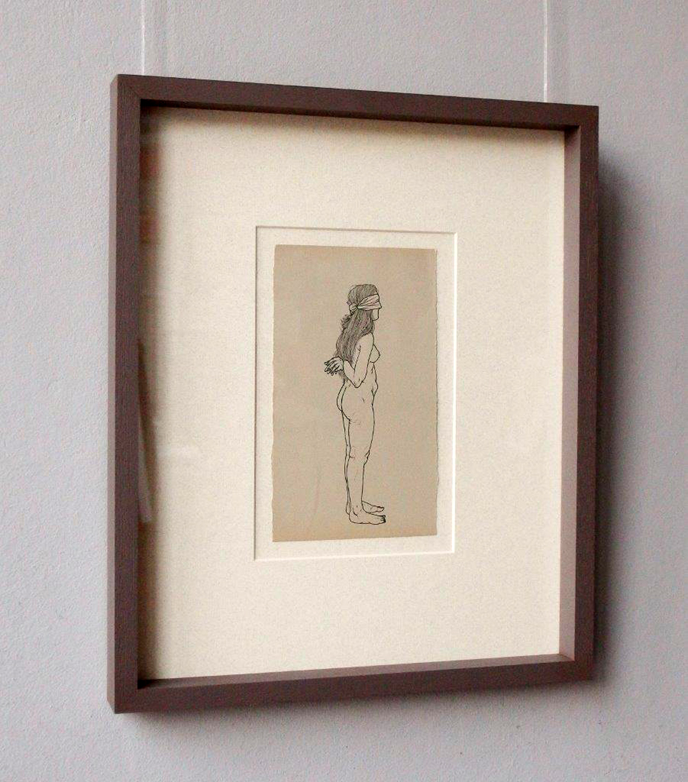 Magdalena Sawicka - Touch III (3) (Ink on paper | Wymiary: 36 x 43 cm | Cena: 900 PLN)