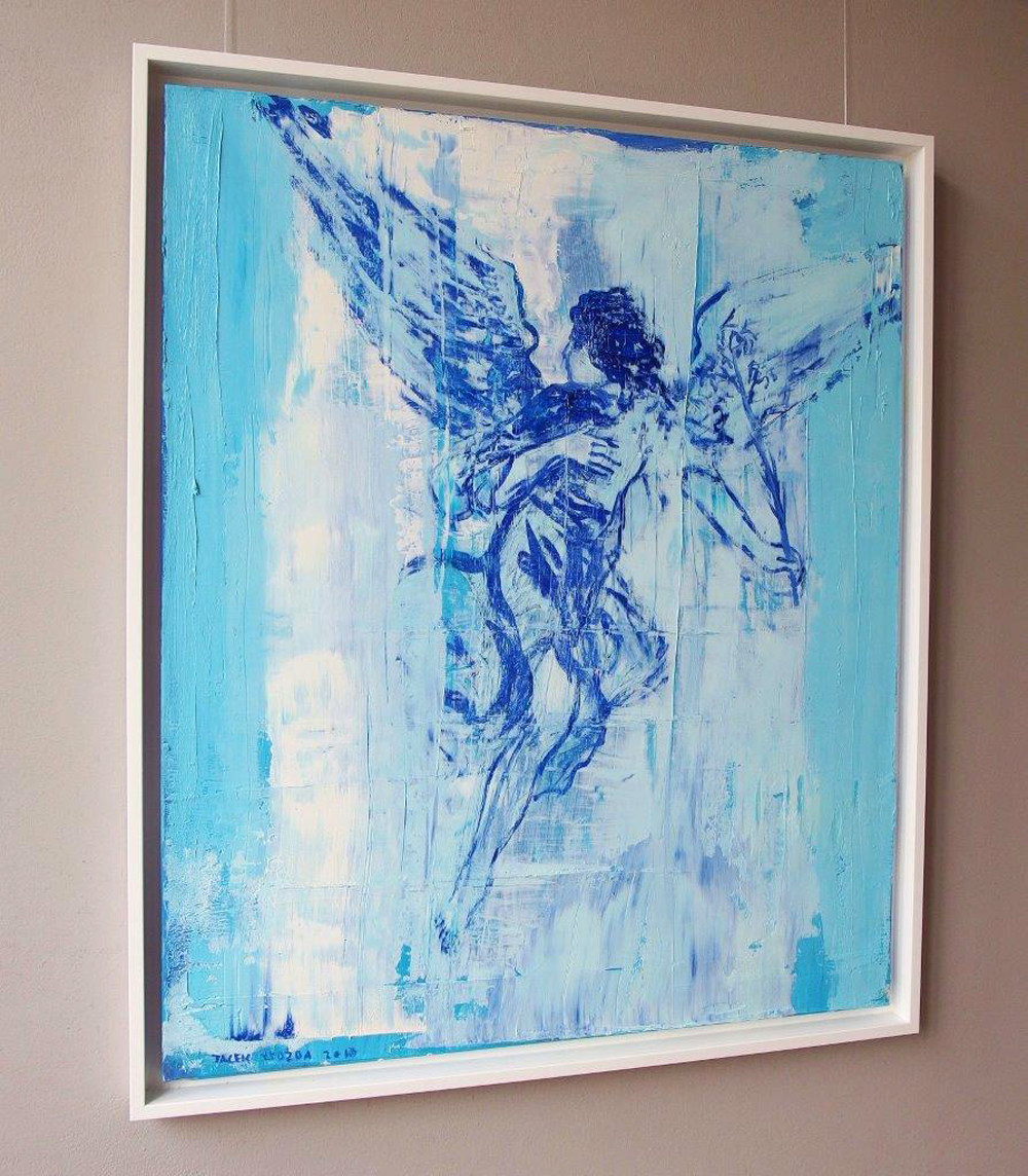 Jacek Łydżba - Angel (Oil on Canvas | Size: 108 x 128 cm | Price: 7000 PLN)