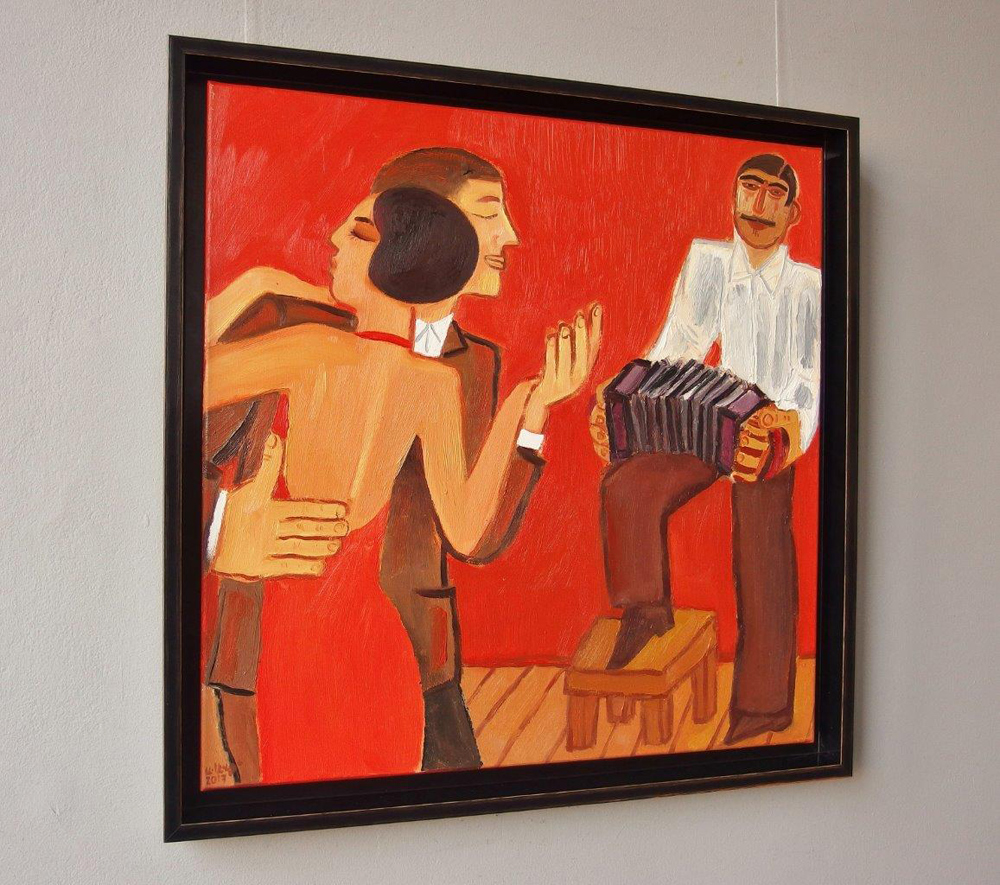 Krzysztof Kokoryn - Boards 3 (Oil on Canvas | Größe: 78 x 78 cm | Preis: 6400 PLN)