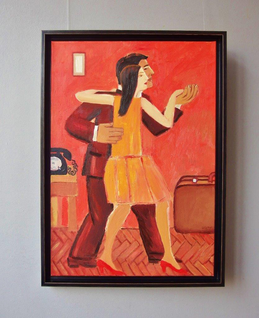 Krzysztof Kokoryn - Suitcase (Oil on Canvas | Size: 78 x 108 cm | Price: 7000 PLN)
