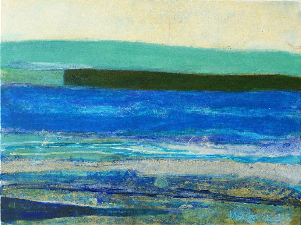 Martyna Merkel - Landscape (Oil on Canvas | Wymiary: 80 x 60 cm | Cena: 3500 PLN)