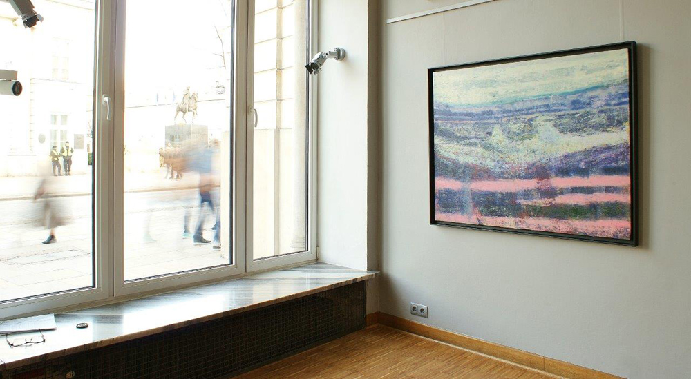 Martyna Merkel - Landscape (Oil on Canvas | Wymiary: 136 x 106 cm | Cena: 4500 PLN)
