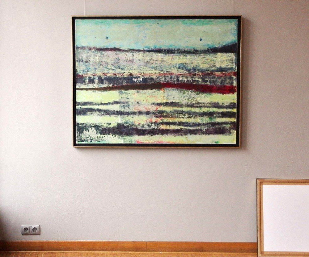 Martyna Merkel - Landscape (Oil on Canvas | Wymiary: 136 x 106 cm | Cena: 5000 PLN)