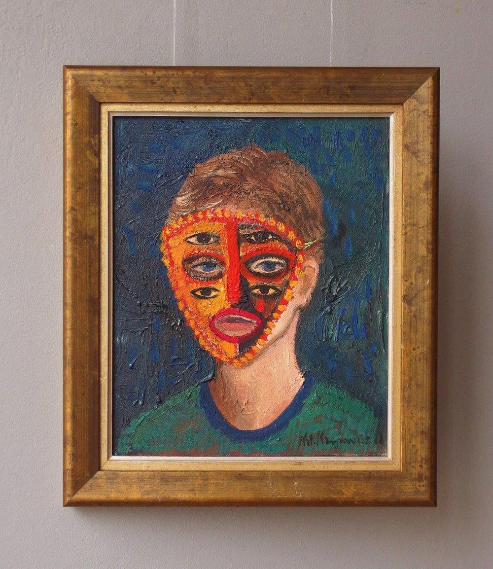 Katarzyna Karpowicz - Eyes (Oil on Canvas | Size: 30 x 39 cm | Price: 4000 PLN)