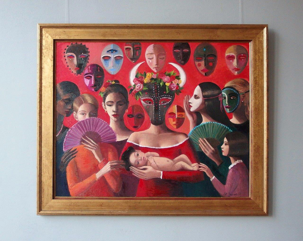Katarzyna Karpowicz - Little Matador (Oil on Canvas | Größe: 120 x 100 cm | Preis: 13000 PLN)