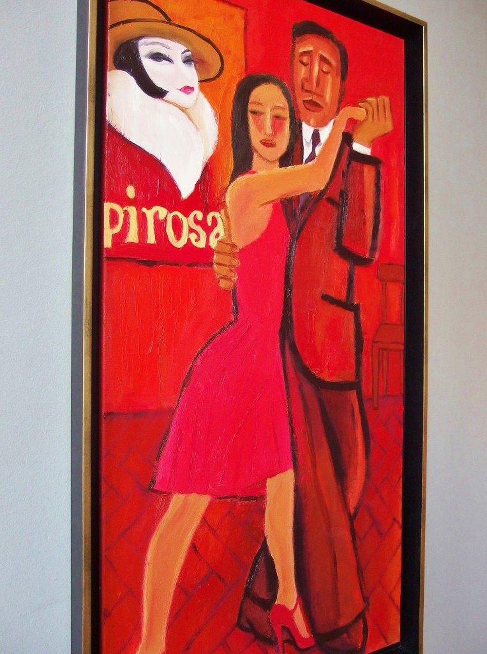 Krzysztof Kokoryn - Papirosa (Oil on Canvas | Size: 56 x 106 cm | Price: 7300 PLN)