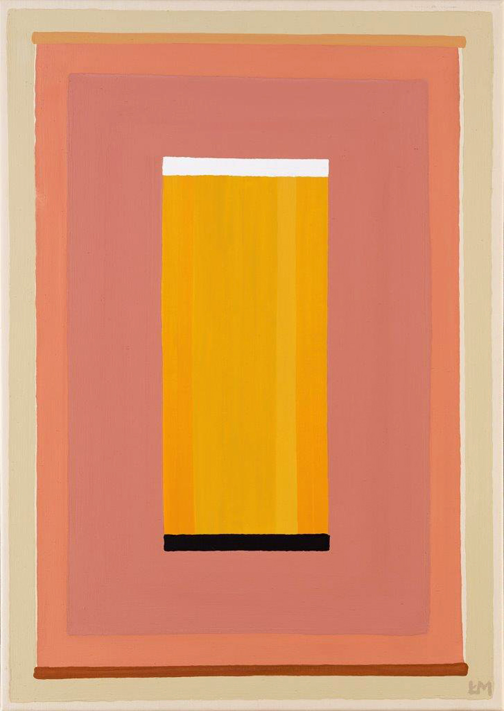 Łukasz Majcherowicz - Sun Portal (Acrylic on canvas | Größe: 50 x 70 cm | Preis: 5000 PLN)