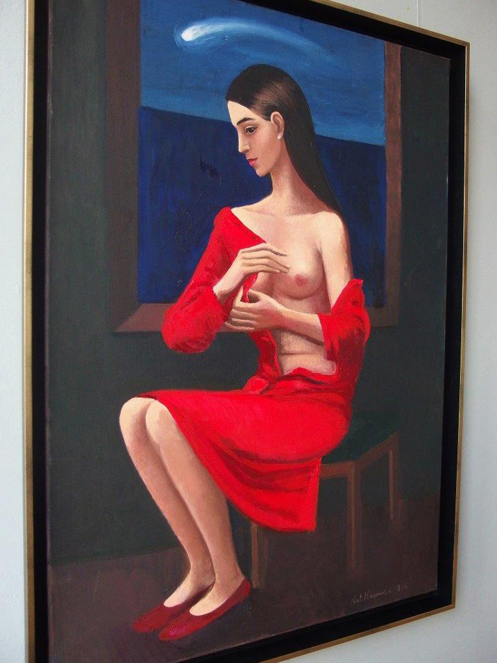 Katarzyna Karpowicz - Comet (Oil on Canvas | Größe: 76 x 106 cm | Preis: 11000 PLN)